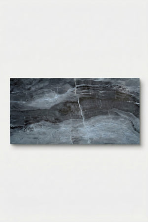 SPC-wandpaneel - Dark Stone - Marmerlook - 60 x 120 cm