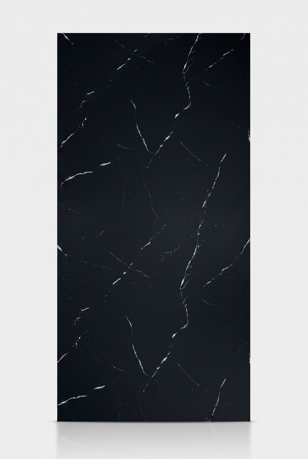 SPC-Wandpaneel - Mystisches Schwarz (Matt) - Marmoroptik - 120 x 260 cm