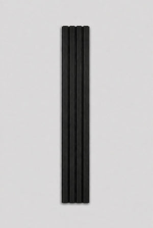 WPC-Kunststoffverkleidung - Schwarz Holzoptik