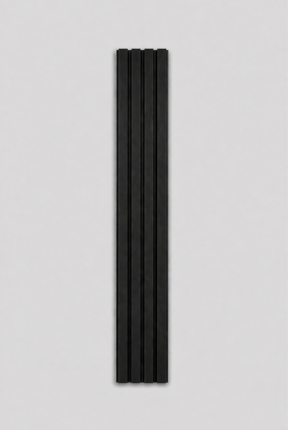 Bardage en plastique WPC - Noir aspect bois